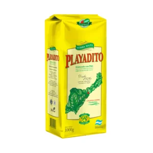 Paquete de Yerba Mate Playadito de 1 kilo original
