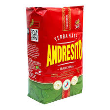 Paquete de Yerba Mate Andresito de 1 kilo tradicional